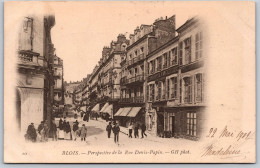 BLOIS - Perspective De La Rue Denis-Papin - Precurseur - Undivided Back - Blois