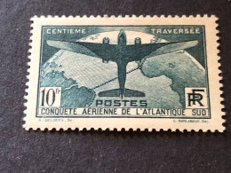 FRANCE Timbre 321 50f Vert Atlantique, Neuf Sans Charnières ** Voir Le Dos Pour Les Fautes - Unused Stamps