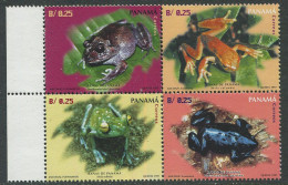 Panama:Unused Stamps Serie Frogs, 1997, MNH - Frogs