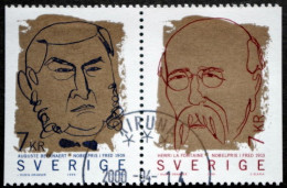 Sweden 1999  Nobel Prize Winners   MiNr. 2200-01 (O)  ( Lot  I 463 ) - Used Stamps