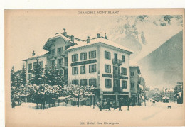 74 // CHAMONIX MONT BLANC   Hotel Des étrangers 268 - Chamonix-Mont-Blanc