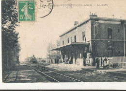 42 // LE CHAMBON FEUGEROLLES   La Gare / Vue Intérieure - Le Chambon Feugerolles