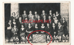 26 // CHATEAUNEUF DE GALAURE - Carte Photo - Conscrits   Classe 1932 - Autres & Non Classés