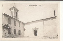 04 // LA BRILLANNE   L'église - Cachet Indice VII Au Verso  : La Brillanne - Other & Unclassified