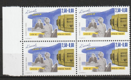 N° 2743 Journée Du Timbre Les Métiers De La Poste: Beau Bloc De 4 Timbres Neif Impeccable - Unused Stamps