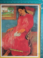 KOV 484-100 - PEINTURE, PENTRE, ART - PAUL GAUGUIN, WOMAN IN RED DRESS - Paintings