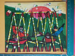 KOV 484-97 - PEINTURE, PENTRE, ART - UNICEF, SWINGS, LES BALANCOIRES - Paintings