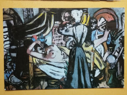 KOV 484-95 - PEINTURE, PENTRE, ART - MAX BECKMANN - BIRTH, NUDE, EROTIC - Paintings