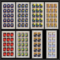 Ajman - 4742 N°991/998 A Espace Space Research 1971 Copernicus Kepler Galilei Newton Da Vinci Neuf ** MNH Feuille Sheet - Asien