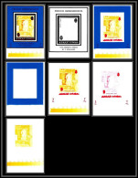 Ajman - 4721/ N°822 Bonnard French Impressionists Tableau Painting Essais Non Dentelé ** MNH Imperf Proof - Impressionismus