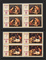 Ajman - 4706b/ N°455/456 A Murillo Van Honthorst Tableau (Painting) Neuf ** MNH Bloc 4 Cote 34 Euros - Religious