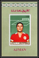 Ajman - 4680d/ N°313 Eusebio Benefica PORTUGAL Neuf ** MNH Football Soccer Surcharge Deluxe Minisheet 1968 - Ongebruikt