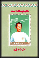 Ajman - 4674b/ N°311 Amancio Real Neuf ** MNH Football Soccer Deluxe Minisheet 1968 Espana - Autres & Non Classés