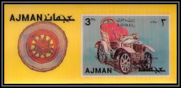 Ajman - 4649f/ Bloc N°376 Mercedes Benz 1901/1903 Voiture (Cars) Neuf ** MNH 3d Stamps  - Autos