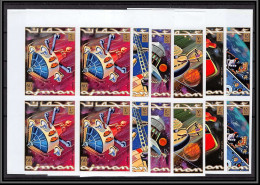 Ajman - 4652e/ N°964/969 B Espace Space Research Spaceship Module Neuf ** MNH 1971 Non Dentelé Imperf Bloc 4 - Asien