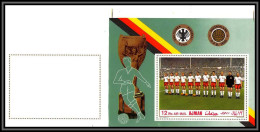 Ajman - 4583b/ N°368 A German National Football Soccer Team 1969 Printing Proof Essais Erreur Neuf ** MNH - 1970 – Mexique