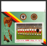 Ajman - 4583d/ N°368 A German National Football Soccer Team 1969 Printing Proof Essais Neuf ** MNH - Neufs