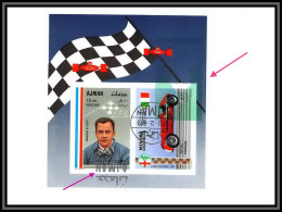 Ajman - 4571/ Bloc N°94 Wimille France Alpha Romeo Motor Racing Voiture (Cars) Printing Error Proof Used Oblitéré - Automobile