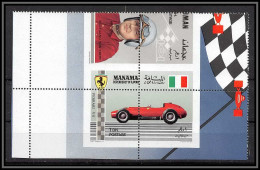 Ajman - 4555 N°369 A Wolfgang Von Trips Germany Ferrari Motor Racing Voiture Cars Perf Printing Error Proof Neuf ** MNH - Automobilismo
