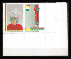 Ajman - 4556/ N°369 Wolfgang Von Trips Germany Ferrari Motor Racing Voiture Cars Color Printing Error Proof Neuf ** MNH - Auto's