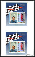 Ajman - 4552 BF N°94 B Wimille Alfa Romeo Deluxe Sheet Motor Racing Voiture Cars Neuf ** MNH France Epreuve Imperf Proof - Cars