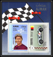 Ajman - 4551/ Bloc N°97 A Deluxe Miniature Sheet Motor Racing Voiture (Cars) Fangio Argentina Mercedes Benz Neuf ** MNH - Cars