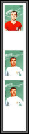 Ajman - 4532h N°310/313 Amancio Real Madrid Beckenbauer Bayern Germany Football Soccer Neuf ** MNH Printing Proof 1968 - Clubs Mythiques