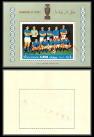 Ajman - 4533b Bloc N°56 A Surcharge Overprint Specimen Italy's National Football Team Italia Football Soccer ** MNH - Other & Unclassified
