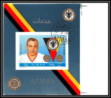 Ajman - 4515/ N°367 B UWE SEELER 1936 Football Soccer Used Printing Proof Non Dentelé Imperf - 1970 – Mexique