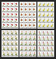 Ajman - 4508e/ N° 405/410 B Roses Flowers Fleurs Neuf ** MNH Non Dentelé Imperf Feuille Complete (sheet) - Roses