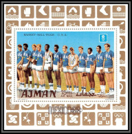 Ajman - 5055 BF N°125 A Basket Ball Team Usa MEXICO 1968 Jeux Olympiques (olympic Games) °** MNH Cote 9 Euros - Basketbal