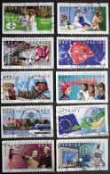 Sweden 2000   MiNr. 2162-71 (O)  ( Lot  I 466 ) - Used Stamps
