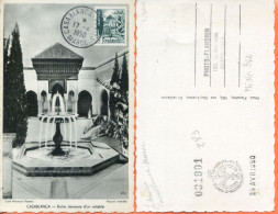 Maroc, FDC 1er Jour; ;carte Maximum 1950 " Riche Demeure D'un Notable" Casablanca;Morocco,Marruecos - Brieven En Documenten