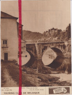 Bouillon - Vieux Pont De Liège - Orig. Knipsel Coupure Tijdschrift Magazine - 1936 - Unclassified