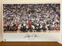 Chicago Bulls - NBA - Michael Jordan Autographe « The Last Shot » - Sporten