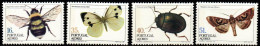 Portugal Azoren Acores 1984 - Mi.Nr. 365 - 368 - Postfrisch MNH - Insekten Insects - Autres & Non Classés