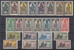 TIMBRE HAUTE VOLTA SERIE COMPLETE N° 43/65 NEUFS * GOMME AVEC TRACE DE CHARNIERE - Unused Stamps