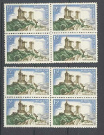 Yvert  1175 - Chateau De Foix -  2 Blocs De 4 Timbres Neufs Sans Traces De Charnières - Neufs