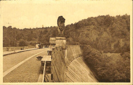 Belgique - Liège -  Gileppe (Barrage) - La Gileppe - Le Barrage Et Le Lion - Gileppe (Barrage)