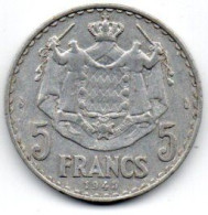 5 Francs 1945 - 1922-1949 Louis II.