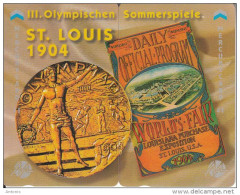 UK(GPT) - St.Louis 1904 Olympics, Puzzle Of 2 Mercury Cards, CN : 49MERTWOA, Tirage 1001, Mint - Olympische Spelen