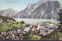 Austria PPC Ebensee. Salzkammergut. Nr. 12817a. EBENSEE 1920 WIEN (2 Scans) - Ebensee