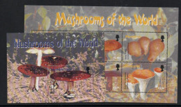 Montserrat - 2003 - Mushrooms Of The World - Yv 1100/05 + Bf 94 - Pilze
