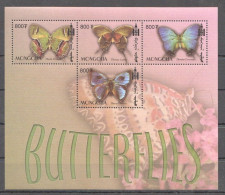 Mongolia - 2004 - Butterflies - Yv 2682J/M - Papillons