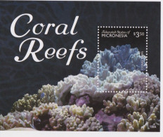 Micronesia - 2015 - Coral Reefs - Yv Bf 262 - Meereswelt