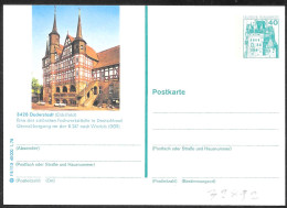 Germania/Germany/Allemagne: Intero, Stationery, Entier, Municipio, Town Hall, Hôtel De Ville - Altri & Non Classificati