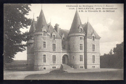 22 Chateaux De Bretagne - Environs De MONCONTOUR - Bellevue à M. Le Vicomte H. De Bélizal - Moncontour