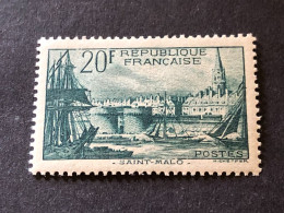 FRANCE Timbre 394, St-Malo, Neuf Sans Charnière ** - Unused Stamps