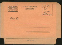 Mozambique Entier Postal 3$50 Aerogramme ORANGE 1974 Moçambique Postal Stationary 1974 - Mozambico