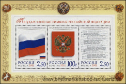 Russland 2001, Mi. Bl. 38 ** - Blokken & Velletjes
